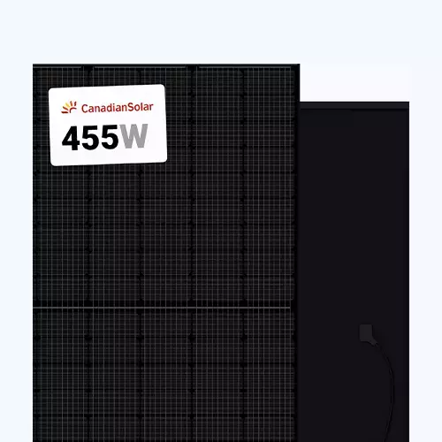 Canadian Solar 455W Black Monofacial Panel | CS6.1-54TM-455H | 108